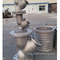 Aluminum alloy pump flange pump body valve casting